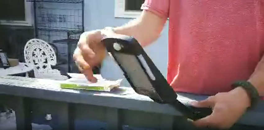 Review from customer for 48led Solar Lights