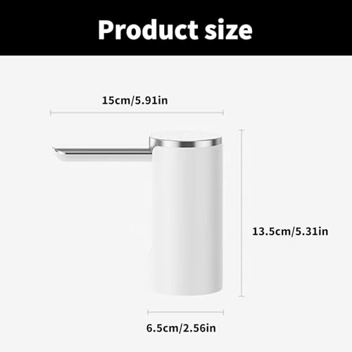 Collapsible Electric Water Dispenser Touch Button Pouring Multipurpose Collapsible Electric Dispenser Device Elegant Water Gift