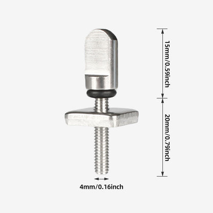 KUFUNG Surfing Accessories Set of 6 – Stainless Steel Fin Screws for Surfboards, Longboards, Paddleboards, and SUPs