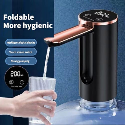 Collapsible Electric Water Dispenser Touch Button Pouring Multipurpose Collapsible Electric Dispenser Device Elegant Water Gift