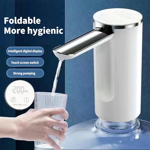 Collapsible Electric Water Dispenser Touch Button Pouring Multipurpose Collapsible Electric Dispenser Device Elegant Water Gift