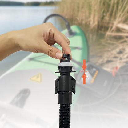 KUFUNG Electric Pump Halkey-Roberts Valve Adapters, Paddle Board Nozzle Replacements for Perfect Connection