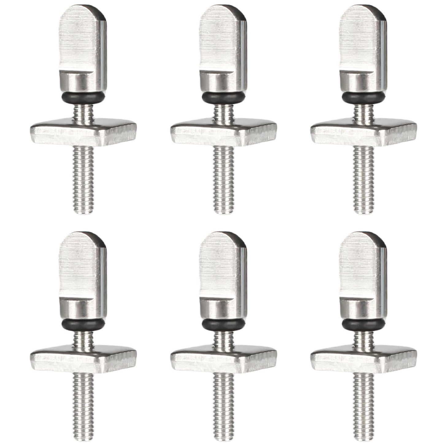 KUFUNG Surfing Accessories Set of 6 – Stainless Steel Fin Screws for Surfboards, Longboards, Paddleboards, and SUPs