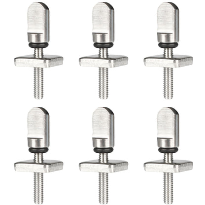 KUFUNG Surfing Accessories Set of 6 – Stainless Steel Fin Screws for Surfboards, Longboards, Paddleboards, and SUPs