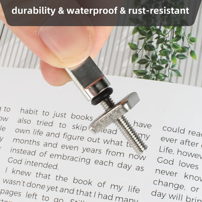 KUFUNG Surfing Accessories Set of 6 – Stainless Steel Fin Screws for Surfboards, Longboards, Paddleboards, and SUPs