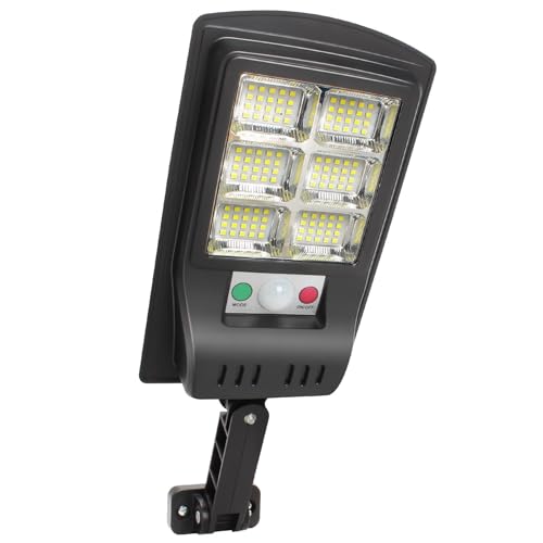 KUFUNG Solar Lights Outdoor 120 LED Waterproof Cordless Solar Flood Light for Security Motion Sensor Light Luces Solares - Perfect for Patio, Front Door, Deck, Fence, Gutter, Yard, Shed, Path